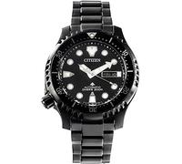 Citizen Reloj Analógico para Hombres de Automático con Correa en Acero Inoxidable NY0145-86EE