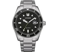 Citizen Reloj Analógico para Hombres de Cuarzo con Correa en Acero Inoxidable AW1760-81E