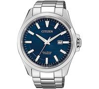 Citizen Reloj Analógico para Hombres de Cuarzo con Correa en Titanio BM7470-84L
