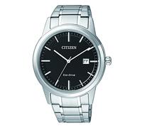 Citizen Reloj Analógico para Hombre de Cuarzo con Correa en Acero Inoxidable AW1231-58E