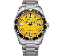 Citizen Reloj Analógico para Hombres de Eco-Drive con Correa en Acero Inoxidable