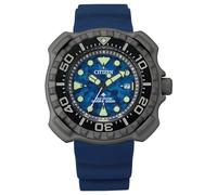 Citizen Reloj analógico Eco-Drive para hombres con correa de caucho