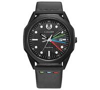 Citizen Reloj Analógico para Hombres de Eco-Drive con Correa en Cuero BM7498-00W