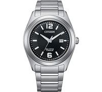 Citizen Reloj analógico para hombres AW1641-81E Eco-Drive Correa de titanio