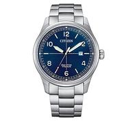 Citizen Reloj Analógico para Hombres de Eco-Drive con Correa en Titanio BM7570-80L