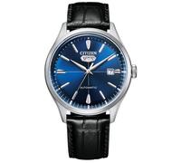 CITIZEN Reloj Analógico para Hombres de Japonés automático con Correa en Cuero NH8390-20LE
