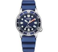 Citizen Reloj Analógico para Mujeres de Eco-Drive con Correa en Silicona