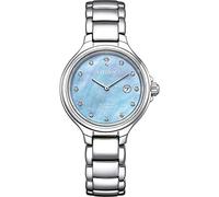 Citizen Reloj Analógico para Mujeres de Eco-Drive con Correa en Titanio