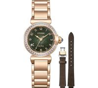 CITIZEN Reloj Analógico para Mujer'S de Eco-Drive con Correa en Acero Inoxidable EM1123-62X