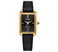 Citizen Reloj Analógico para para Mujer de Eco-Drive con Correa en Cuero EM1192-01E