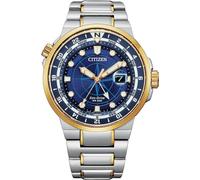 Citizen Reloj Analógico para Unisex Adulto de Cuarzo con Correa en Acero Inoxidable BJ7144-52L