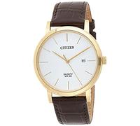 CITIZEN Reloj Análogo para de los Hombres de Cuarzo con Correa en Cuero BI5072-01A