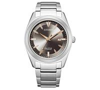 CITIZEN Reloj Análogo para Hombres de Eco-Drive con Correa en Super Titanio AW1640-83E