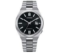 Citizen Reloj analógico para hombres NJ0150-81E – Automático japonés, correa acero inoxidable, negro