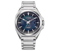 Citizen Reloj automático NA1010-84X, Plata, Pulsera