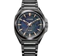 Citizen Reloj automático NA1015-81Z, Negro, Pulsera