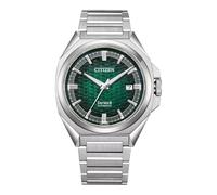 Citizen Reloj automático NB6050-51W, Plata, Pulsera