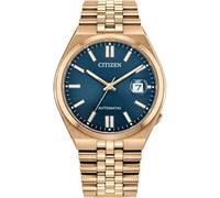 Citizen Reloj automático para hombre TSUYOSA 60 NK0023-57L 40 mm acero inoxidable oro rosado, azul