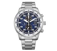 CITIZEN Reloj Aviator Crono Azul para Hombre de Acero Inoxidable - Ref. CA0880-58L