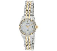 Citizen Reloj casual para mujer - Banda analógica de acero inoxidable, EU6064-54D, Pulsera