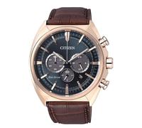 Citizen Hommes Chronographe Quartz Montre Avec Bracelet en Cuir CA4283-04L