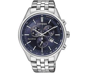 Citizen Reloj cronógrafo Eco-Drive para Hombre con Correa de Acero Inoxidable