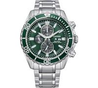 Citizen Reloj cronógrafo Eco-Drive para Hombre con Correa de Acero Inoxidable CA0820-50X