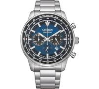 Citizen Reloj cronógrafo Eco-Drive para Hombre con Correa de Acero Inoxidable CA4500-91L, Plata, Moderno