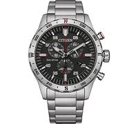 Citizen Eco-Drive AT2520-89E Esfera Negra Analógico Cronógrafo 100M Reloj Hombre