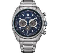 Citizen Reloj cronógrafo para hombre CA4560-81L Energía solar, correa acero inoxidable