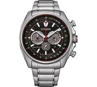 Citizen Reloj cronógrafo Eco-Drive con correa de acero inoxidable para hombre
