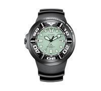 CITIZEN Reloj de Buceo BJ8055-04X, Negro, Correa
