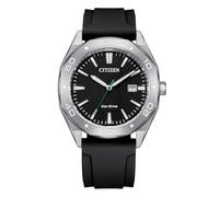 Citizen Reloj BM7631-01E Active Sport Hombre - Eco Drive, Caja 41mm, Esfera Negra, Correa Silicona, WR 10 Bar