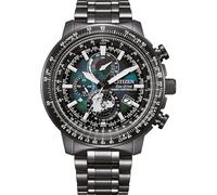Citizen Reloj Multiesfera para Hombre de Eco-Drive con Correa en Acero Inoxidable BY3005-56E
