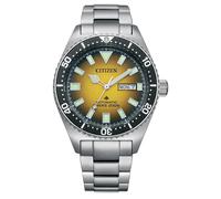 Citizen Reloj Hombre Analogico Automatico con Correa de Acero inoxidable NY0120-52X
