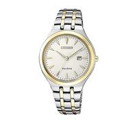 Citizen Reloj Analogico para Mujer de Energía Solar con Correa en Acero Inoxidable EW2494-89B