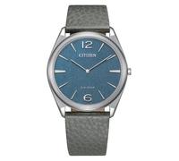 Citizen AR3120-24L Suratto - Reloj de pulsera para hombre (38 mm, acero inoxidable, con correa de piel), color azul