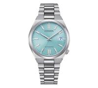 Citizen Tsuyosa automatic men's watch blue background NJ0200-50L steel case and bracelet
