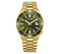 Citizen Tsuyosa Shore - Reloj automático para Hombre con Correa de Acero Inoxidable y Cristal de Zafiro, 10 ATM