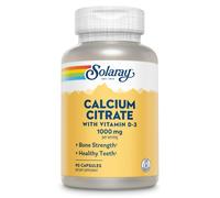 Citrato C D3 - complemento de calcio y vitamina D - Citrato C D3 90 cápsulas Solaray