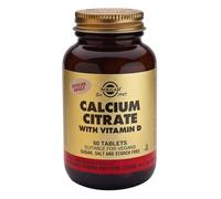 Citrato Calcio C/Vitamina D 60com Solgar
