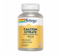 Citrato De Calcio Con Vitamina D-3 90 Cápsulas 1000 Mg