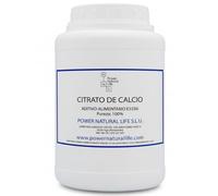 Citrato de Calcio en Polvo 1 kg Power Natural Life - Citrato Tricálcico - Aditivo Alimentario E333iii - Ingrediente Alimentario - Uso Tecnológico - Regulador de Acidez y Estabilizante