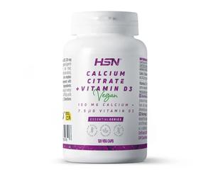 Citrato de calcio + vitamina D3 (150mg calcio/300UI) - 120 veg caps