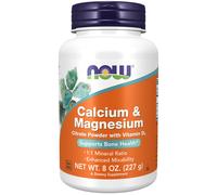 citrato de calcio y magnesio en polvo - 227 gramos - now