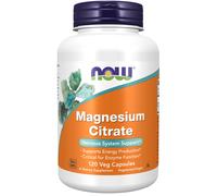 Now Foods Citrato de magnesio 400 mg – 120 cápsulas vegetales