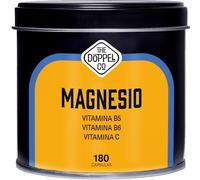 Citrato de Magnesio 1500 mg con Vitamina C, B6, B5 por Dosis Diaria - 200 cápsulas de Magnesio Alta Biodisponibilidad - Vitaminas para el Cansancio - Articulaciones, Músculos - Libre de plástico