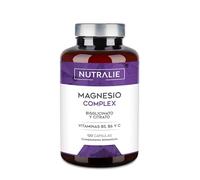 Citrato de Magnesio 1545mg + Magnesio Bisglicinato 600mg | Reduce Cansancio y Fatiga, Biodisponibilidad Veganas,120 Cápsulas Nutralie