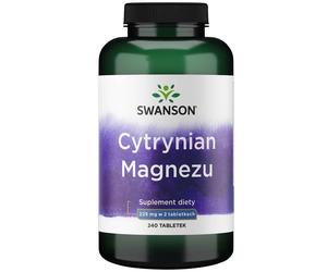 Citrato de magnesio, 225mg Super-Strength - 240 tabletas