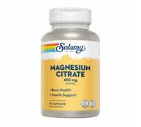 Citrato De Magnesio 90 Cápsulas 400 MG De Solaray